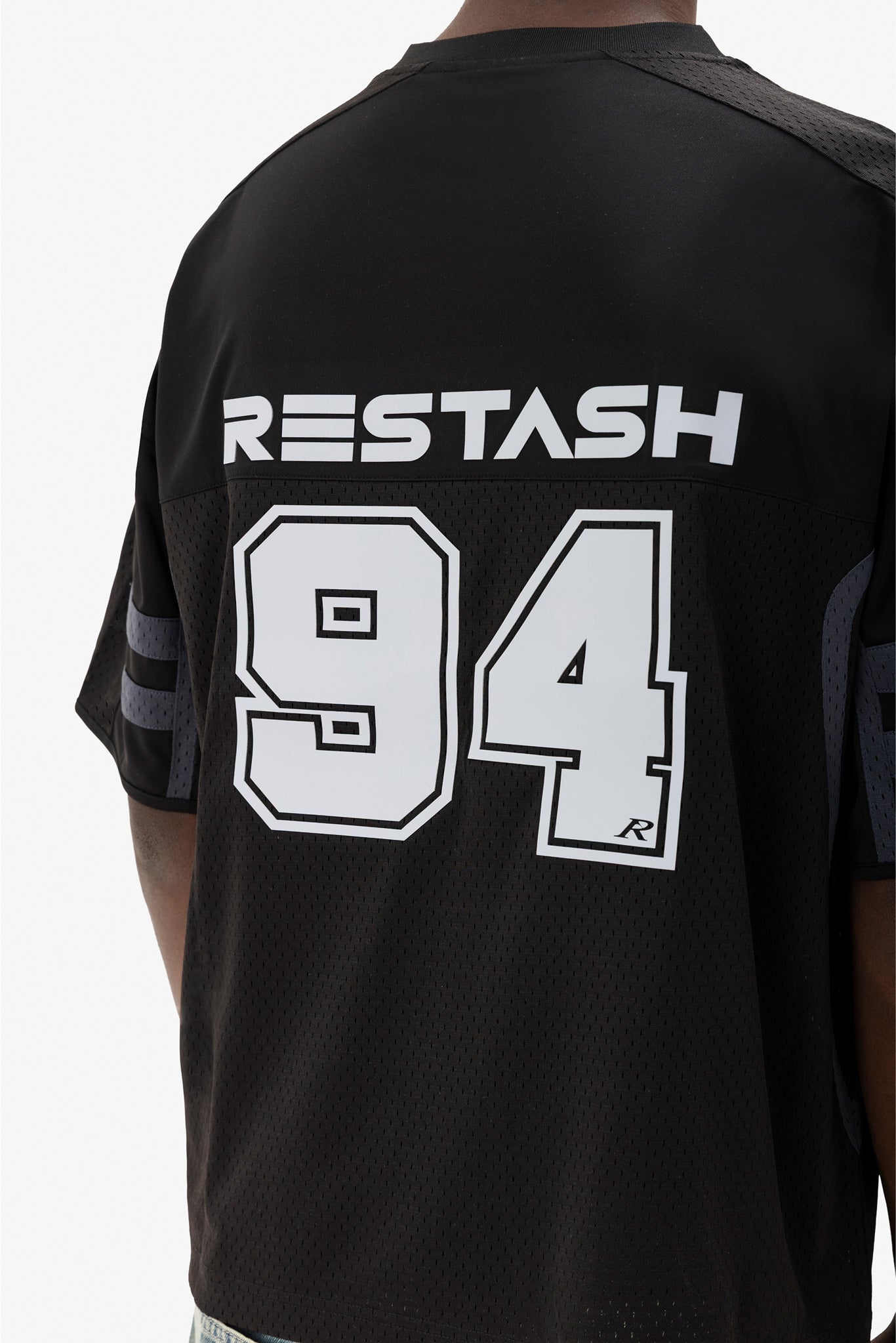NOIR MESH JERSEY