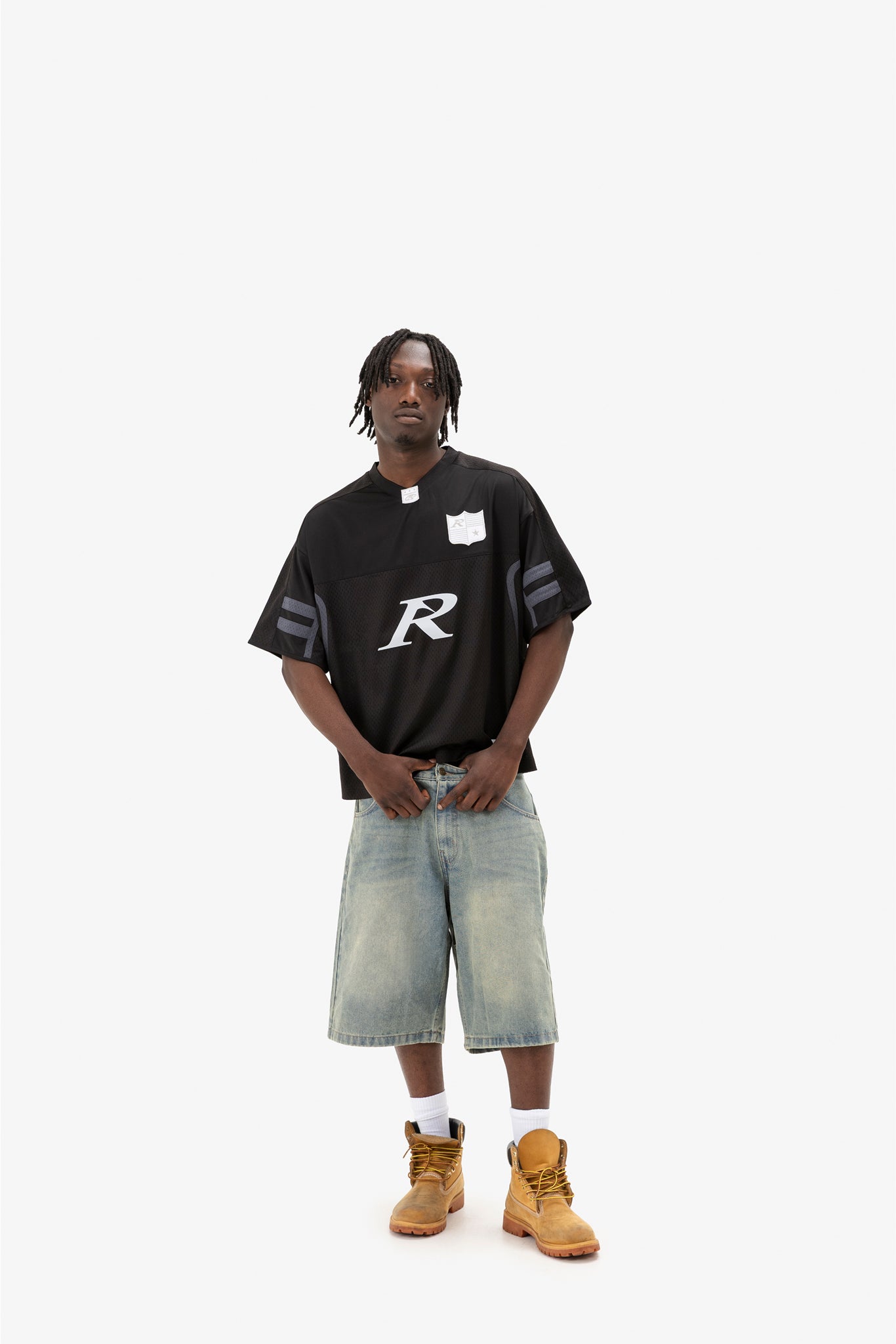 NOIR MESH JERSEY