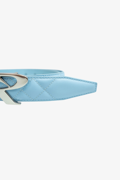 BLUE PUFFY BELT