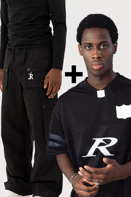 STASH CARGO + NOIR MESH JERSEY BUNDLE DEAL