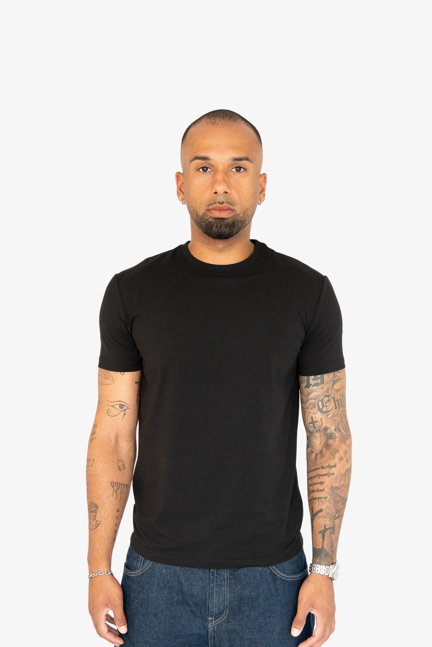 BODY FITTA TEE BLACK