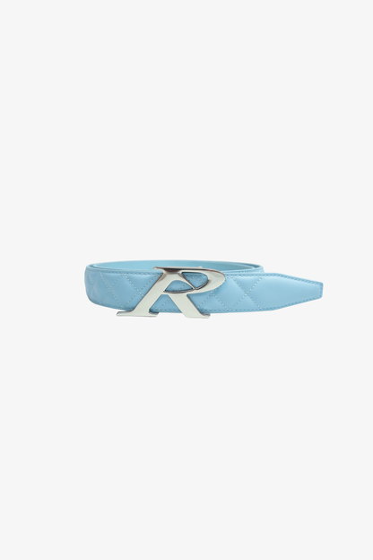BLUE PUFFY BELT